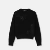 Embroidered Barocco Leaf Knit Sweater Embroidered Barocco Leaf Knit Sweater