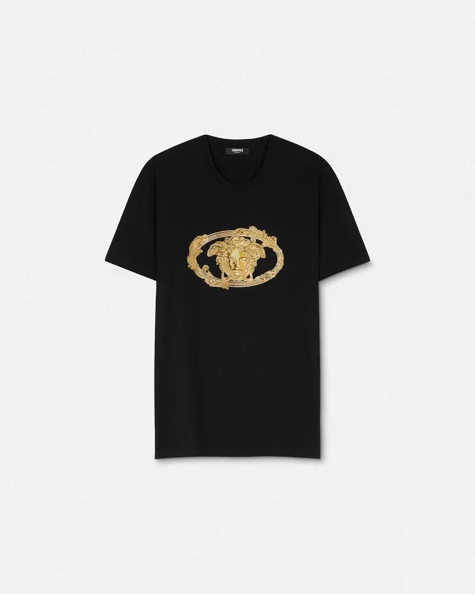 Embroidered Buckle Crest T-Shirt Embroidered Buckle Crest T-Shirt