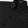 Embroidered Coral Theatre Shirt Embroidered Coral Theatre Shirt