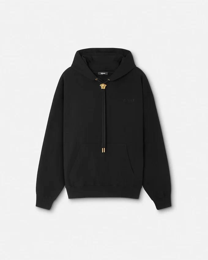 Embroidered Cotton-Jersey Hoodie Embroidered Cotton-Jersey Hoodie