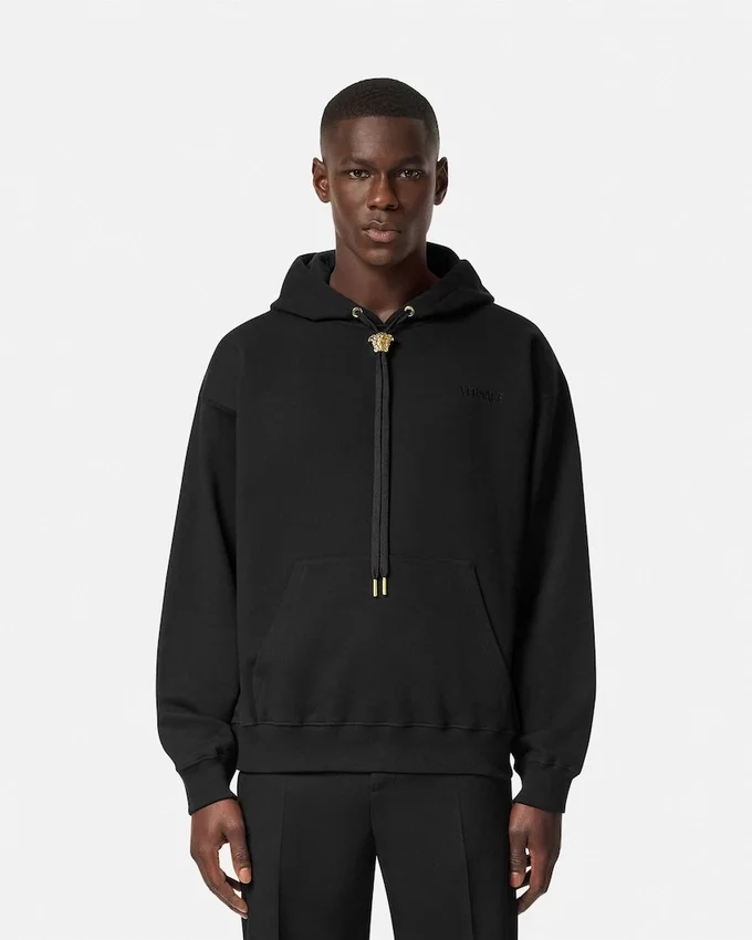 Embroidered Cotton-Jersey Hoodie Embroidered Cotton-Jersey Hoodie