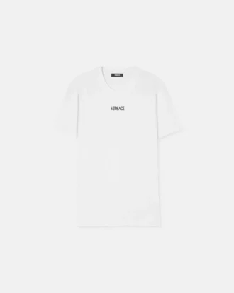 Embroidered Cotton-Jersey Slim T-Shirt