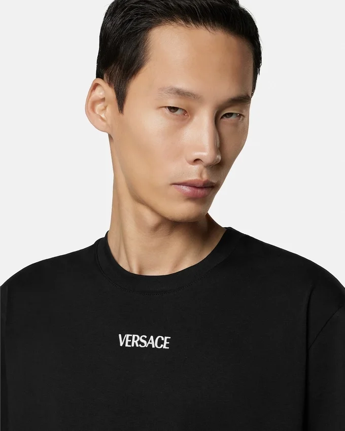 Embroidered Cotton-Jersey Slim T-Shirt Embroidered Cotton-Jersey Slim T-Shirt