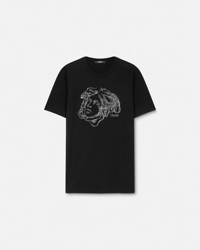 Embroidered Cotton-Jersey T-Shirt Embroidered Cotton-Jersey T-Shirt