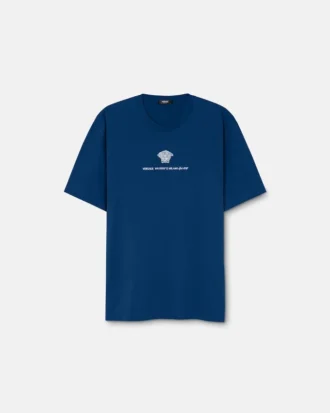 Embroidered Cotton-Jersey T-Shirt