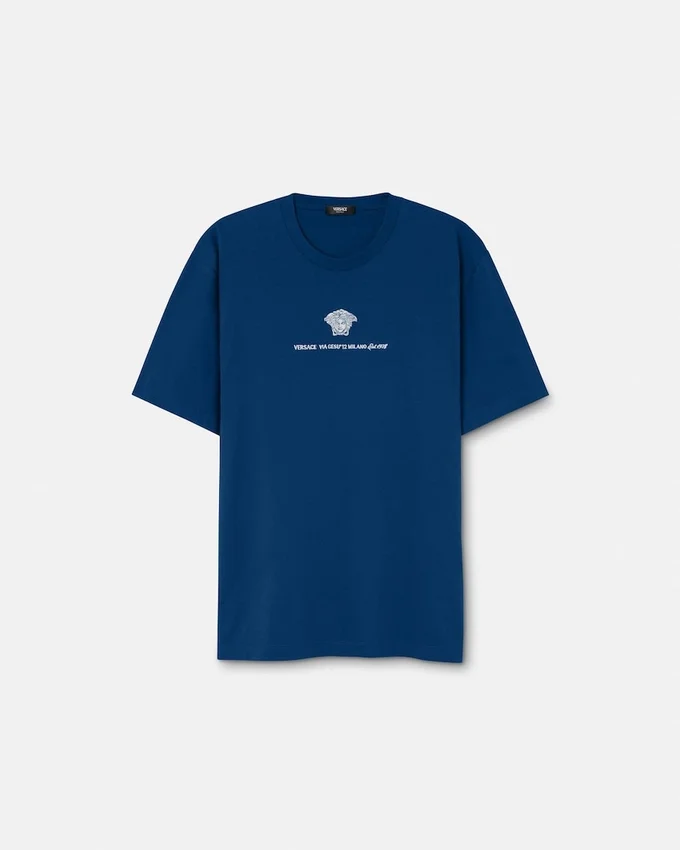 Embroidered Cotton-Jersey T-Shirt Embroidered Cotton-Jersey T-Shirt