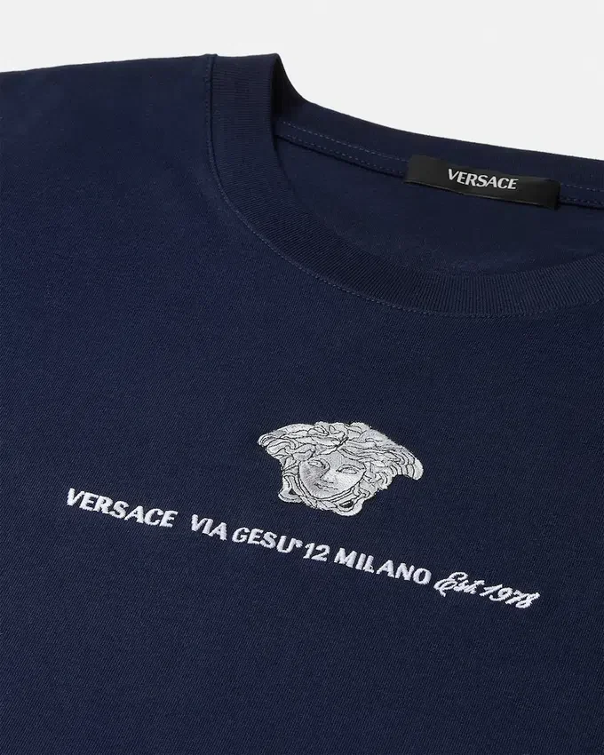Embroidered Cotton-Jersey T-Shirt Embroidered Cotton-Jersey T-Shirt