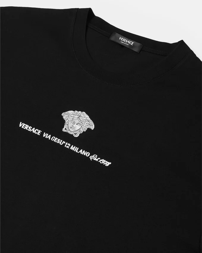 Embroidered Cotton-Jersey T-Shirt Embroidered Cotton-Jersey T-Shirt