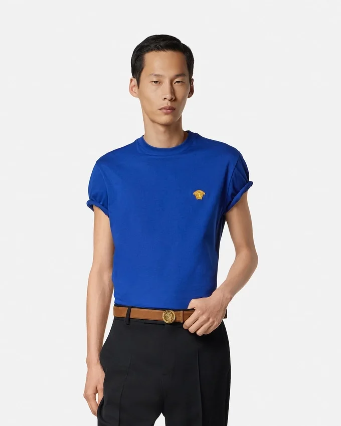 Embroidered Cotton-Jersey T-Shirt Embroidered Cotton-Jersey T-Shirt