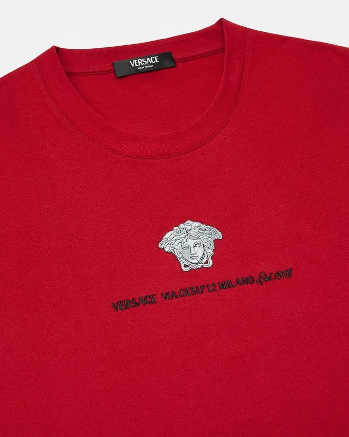 Embroidered Cotton-Jersey T-Shirt Embroidered Cotton-Jersey T-Shirt