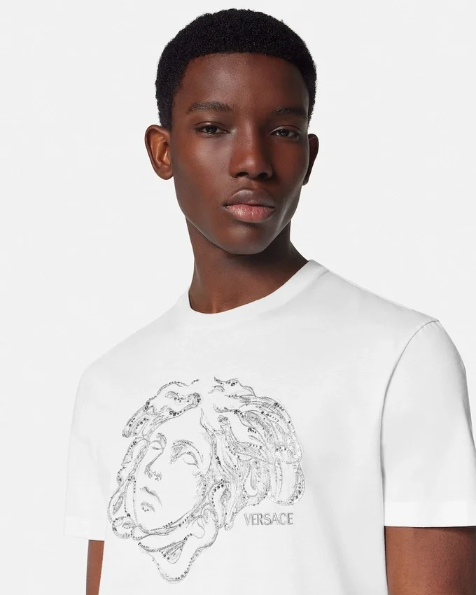 Embroidered Cotton-Jersey T-Shirt Embroidered Cotton-Jersey T-Shirt