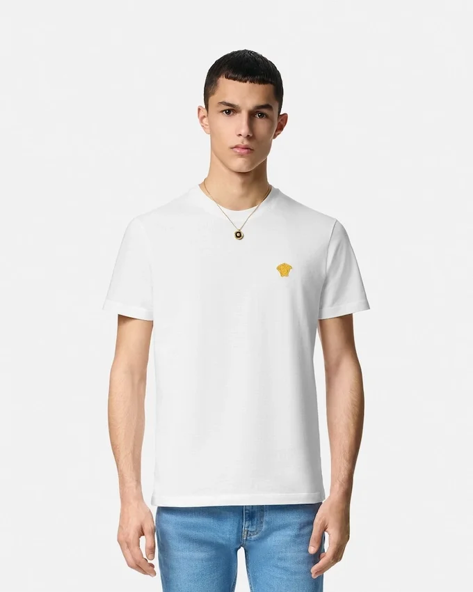 Embroidered Cotton-Jersey T-Shirt Embroidered Cotton-Jersey T-Shirt