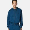 Embroidered Cotton-Jersey Zip Hoodie Embroidered Cotton-Jersey Zip Hoodie