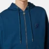Embroidered Cotton-Jersey Zip Hoodie Embroidered Cotton-Jersey Zip Hoodie