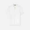 Embroidered Cotton-Piqué Half-Zip Polo Embroidered Cotton-Piqué Half-Zip Polo