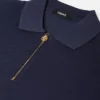 Embroidered Cotton-Piqué Half-Zip Polo Embroidered Cotton-Piqué Half-Zip Polo