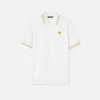 Embroidered Cotton Piqué Polo Embroidered Cotton Piqué Polo