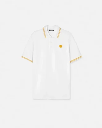 Embroidered Cotton Piqu&eacute; Polo
