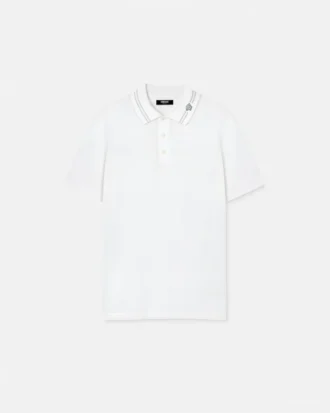 Embroidered Cotton Piqu&eacute; Polo