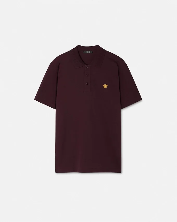 Embroidered Cotton Piqué Polo Embroidered Cotton Piqué Polo