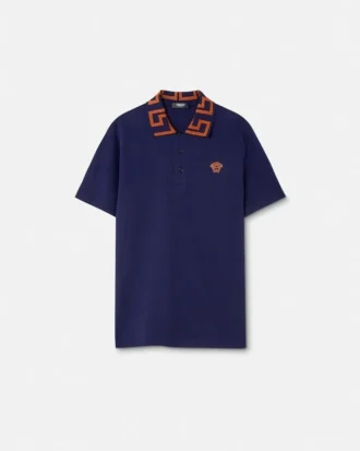 Embroidered Cotton Piqu&eacute; Polo