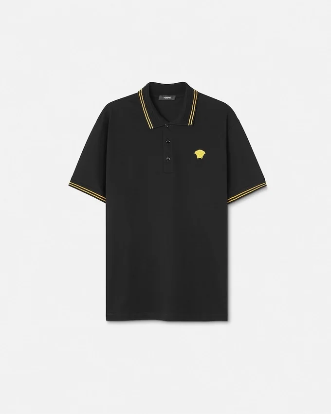 Embroidered Cotton Piqué Polo Embroidered Cotton Piqué Polo