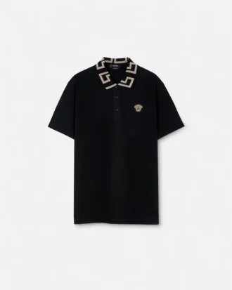 Embroidered Cotton Piqu&eacute; Polo