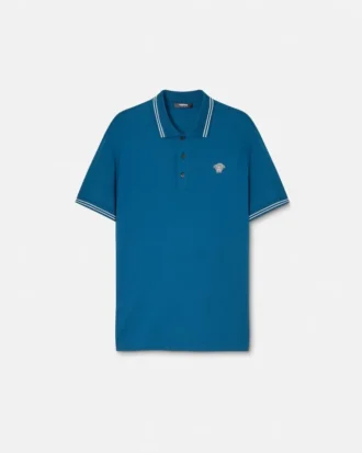 Embroidered Cotton Piqu&eacute; Polo