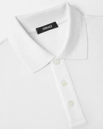 Embroidered Cotton Piqu&eacute; Polo