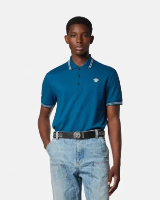 Embroidered Cotton Piqu&eacute; Polo