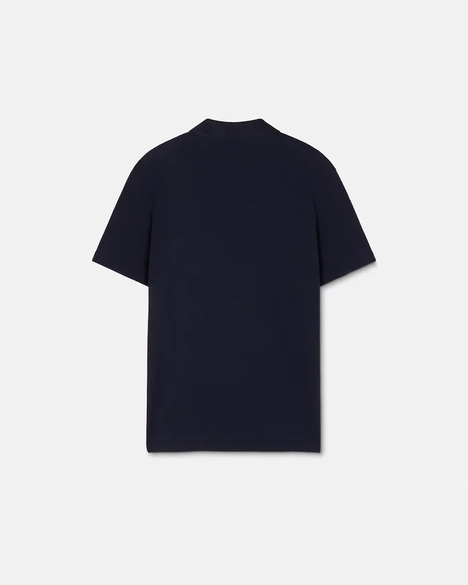 Embroidered Cotton Piqué Polo Embroidered Cotton Piqué Polo