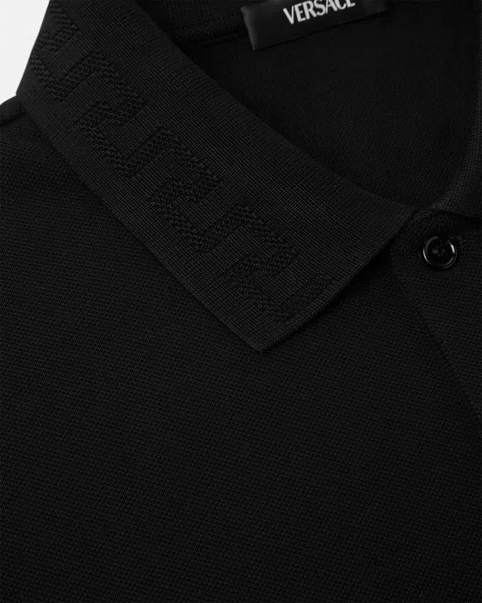 Embroidered Cotton Piqué Polo Embroidered Cotton Piqué Polo