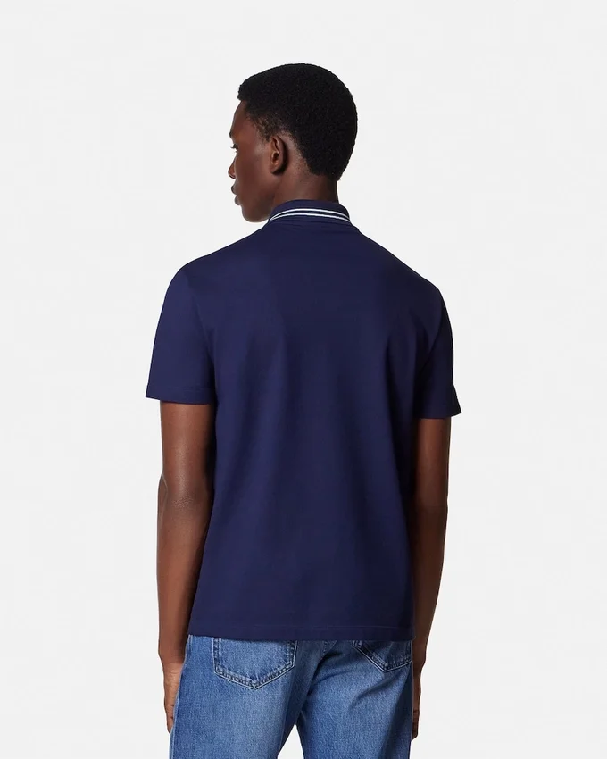 Embroidered Cotton Piqué Polo Embroidered Cotton Piqué Polo