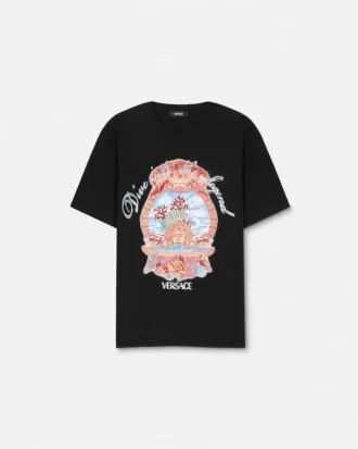 Embroidered Dive In Crest T-Shirt