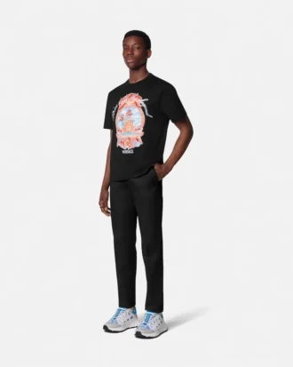 Embroidered Dive In Crest T-Shirt