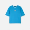 Embroidered Medusa Boxy T-Shirt Embroidered Medusa Boxy T-Shirt