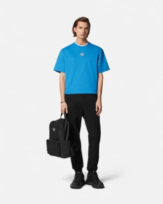 Embroidered Medusa Boxy T-Shirt