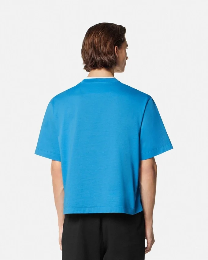 Embroidered Medusa Boxy T-Shirt Embroidered Medusa Boxy T-Shirt