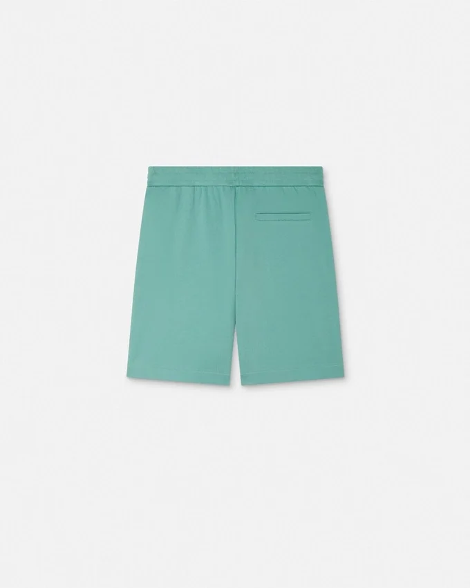 Embroidered Medusa Sweat Shorts Embroidered Medusa Sweat Shorts