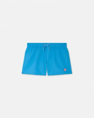 Embroidered Medusa Swim Shorts