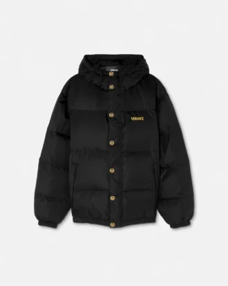Embroidered Puffer Jacket