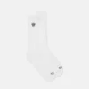 Embroidered Ribbed Cotton Socks Embroidered Ribbed Cotton Socks