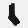 Embroidered Ribbed Cotton Socks Embroidered Ribbed Cotton Socks