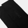 Embroidered Ribbed Cotton Socks Embroidered Ribbed Cotton Socks