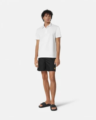 Embroidered Swim Boardshorts
