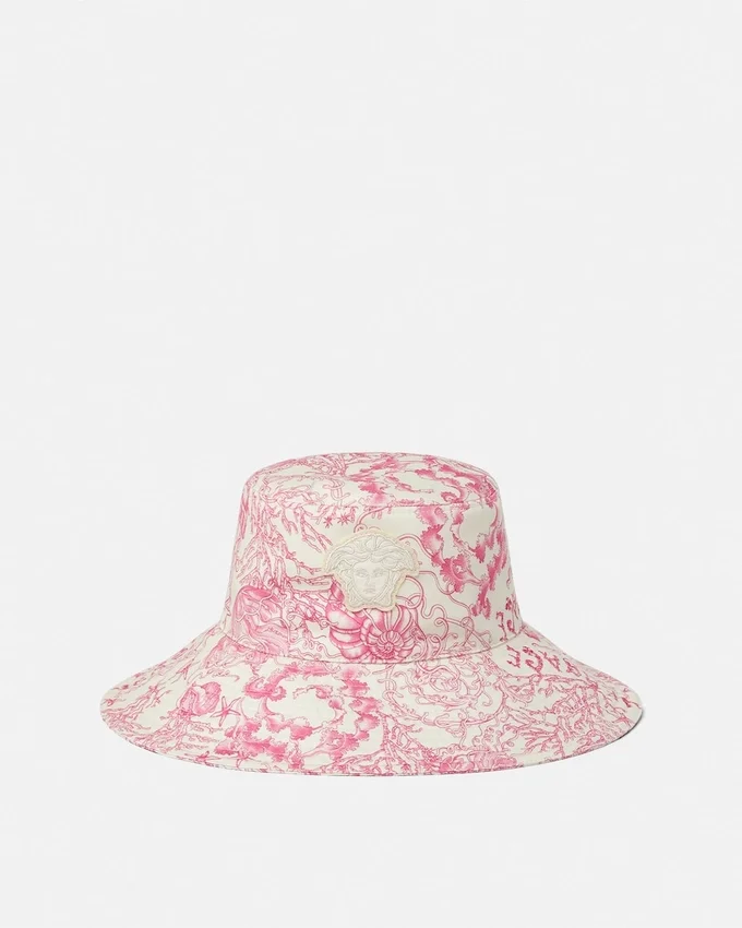 Embroidered Underwater Barocco Bucket Hat Embroidered Underwater Barocco Bucket Hat