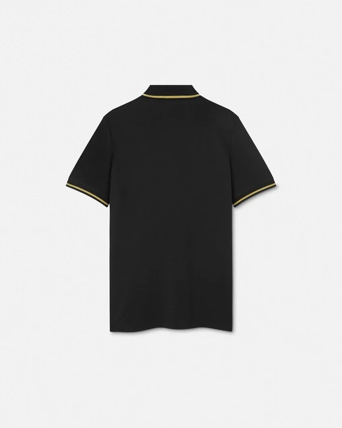 Embroidered V-Emblem Polo Shirt Embroidered V-Emblem Polo Shirt