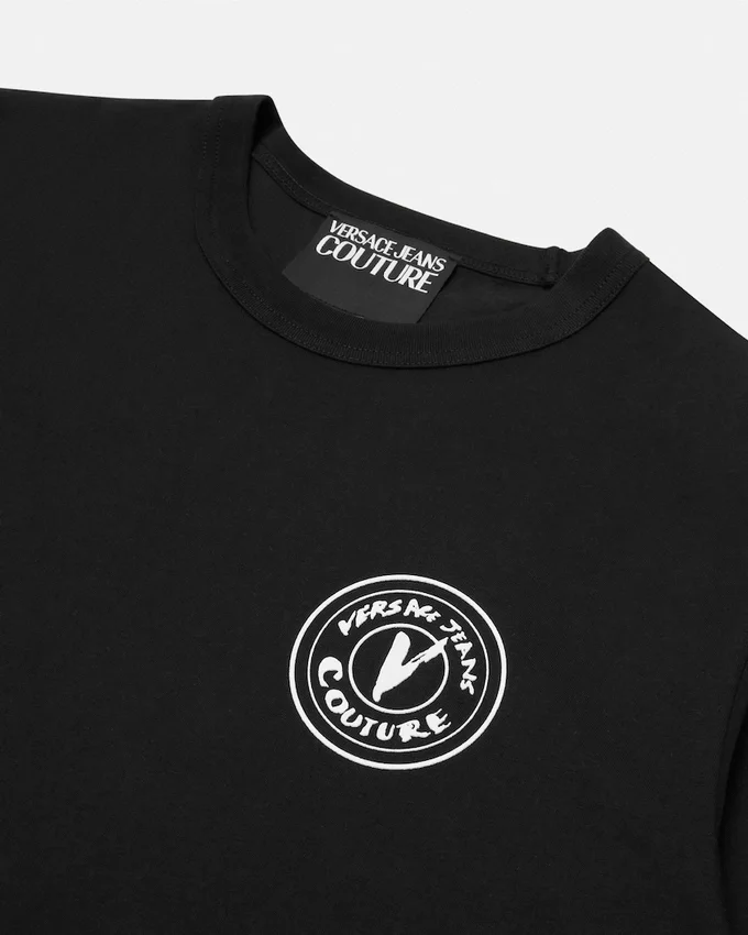 Embroidered V-Emblem T-Shirt Embroidered V-Emblem T-Shirt