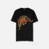 Embroidered Versace Leopard T-Shirt Embroidered Versace Leopard T-Shirt