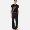 Embroidered Versace Leopard T-Shirt Embroidered Versace Leopard T-Shirt